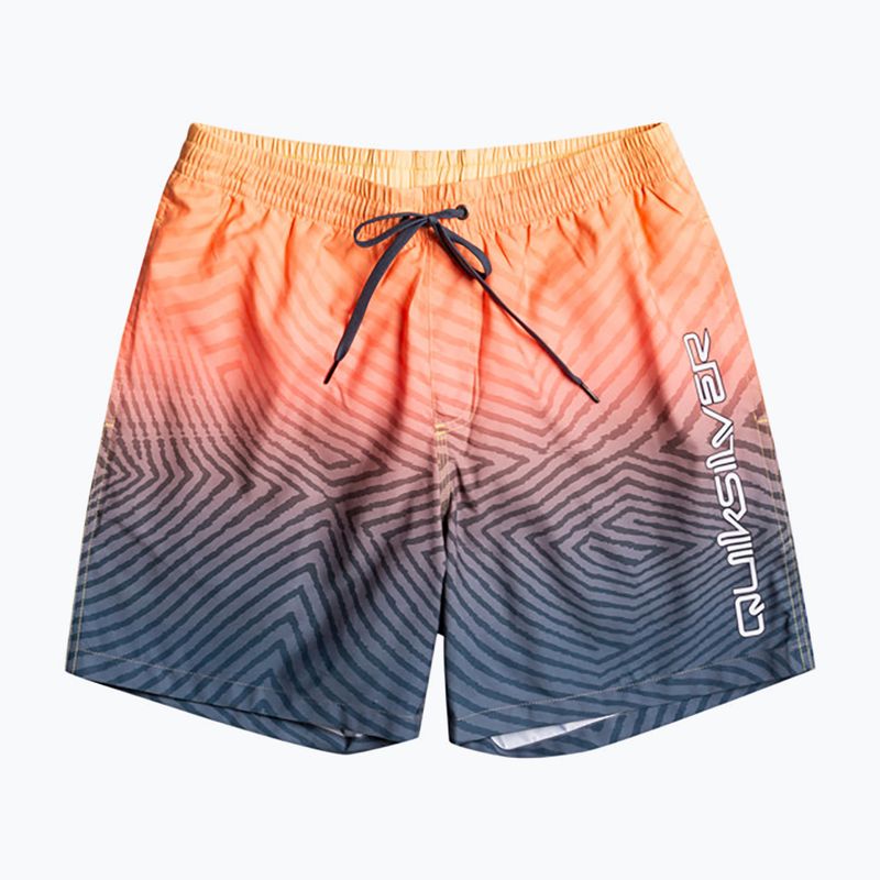 Szorty kąpielowe męskie Quiksilver Everyday Warped Logo Volley 17" midnight navy