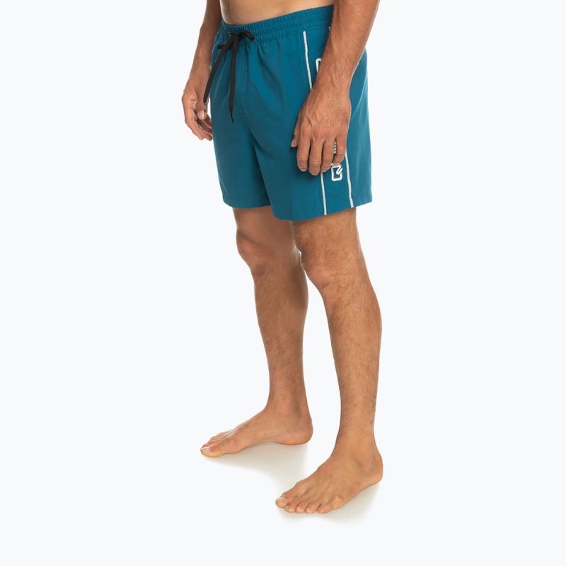 Szorty kąpielowe męskie Quiksilver Everyday Vert Volley 16" moroccan blue 4