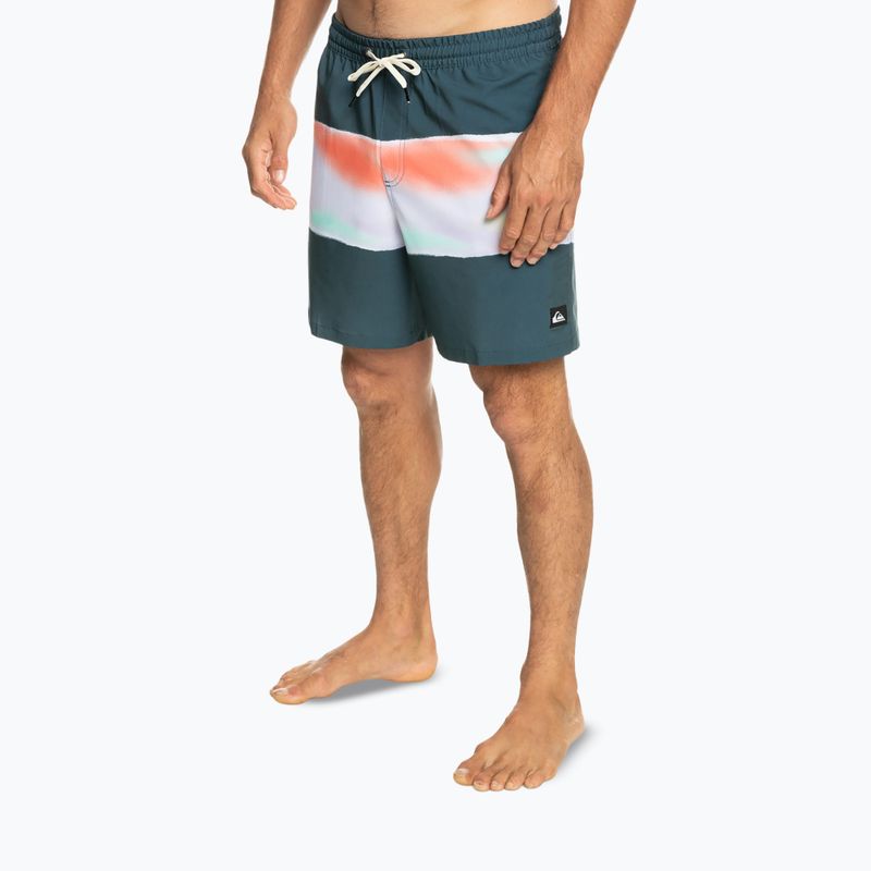 Szorty kąpielowe męskie Quiksilver Surfsilk Air-Brush Volley 17" midnight navy 4