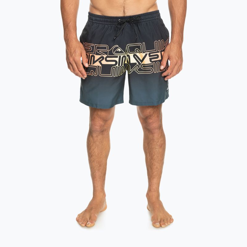 Szorty kąpielowe męskie Quiksilver Everyday Wordblock Volley 17" black 2