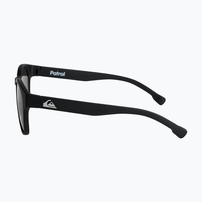 Okulary przeciwsłoneczne Quiksilver Patrol Polarized black/grey plz 7