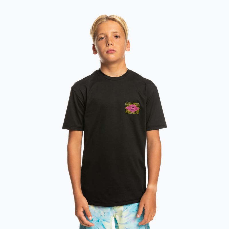 Koszulka dziecięca Quiksilver Radical Surf black
