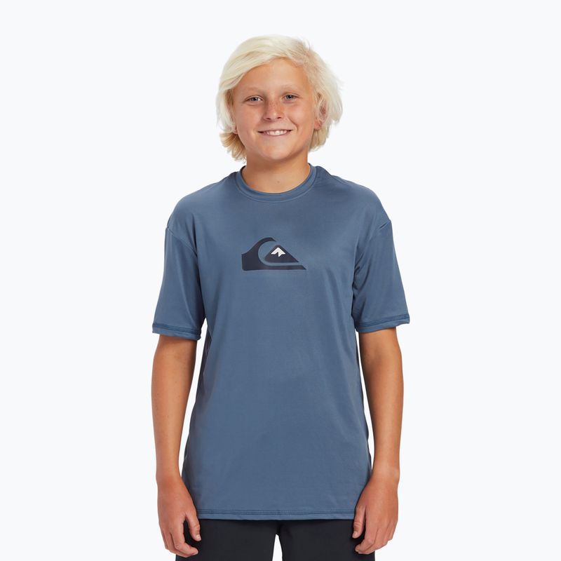 Koszulka dziecięca Quiksilver Solid Streak bering sea 3