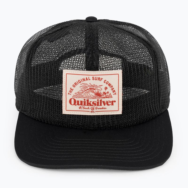 Czapka z daszkiem męska Quiksilver Meshed Up black 4