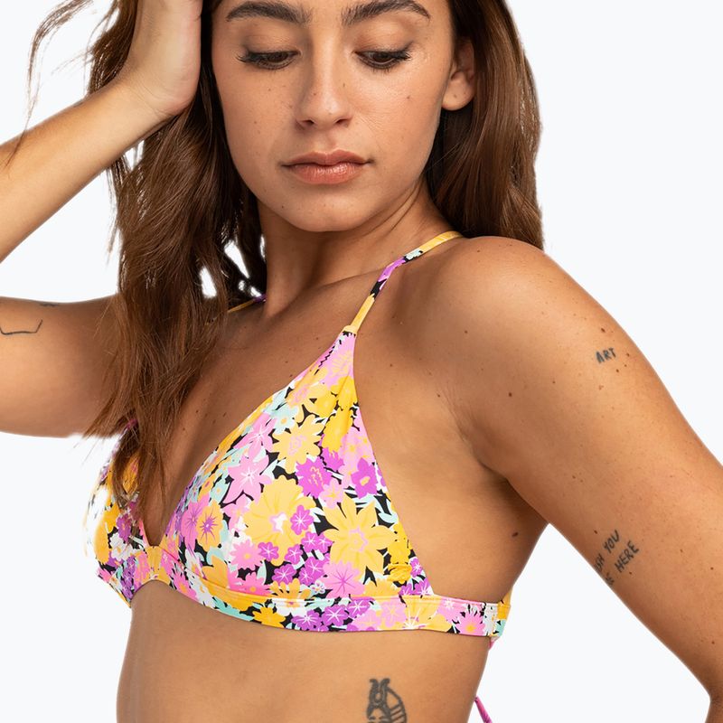 Góra od stroju kąpielowego Billabong Sol Searcher Cross Back flowers 4