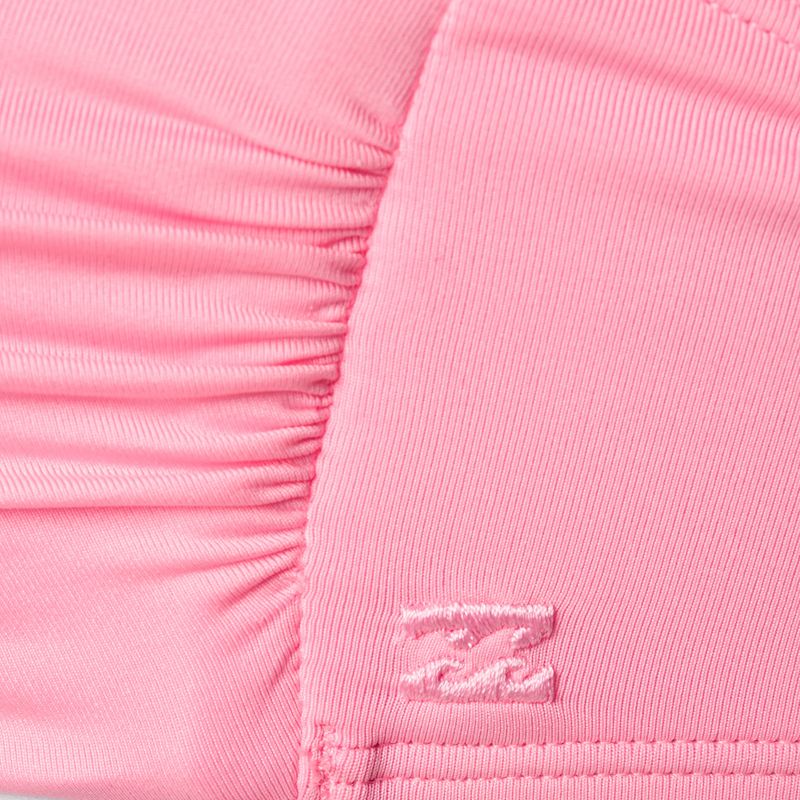 Góra od stroju kąpielowego Billabong Sol Searcher Drapped Bandeau pink daze 3