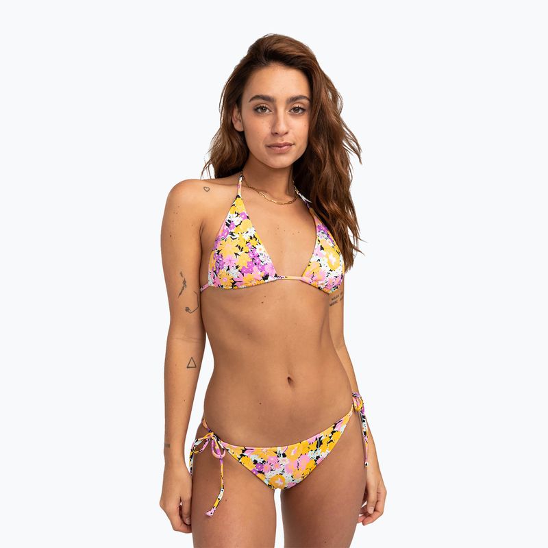 Dół od stroju kąpielowego Billabong Sol Searcher Tie Side Tropic flowers