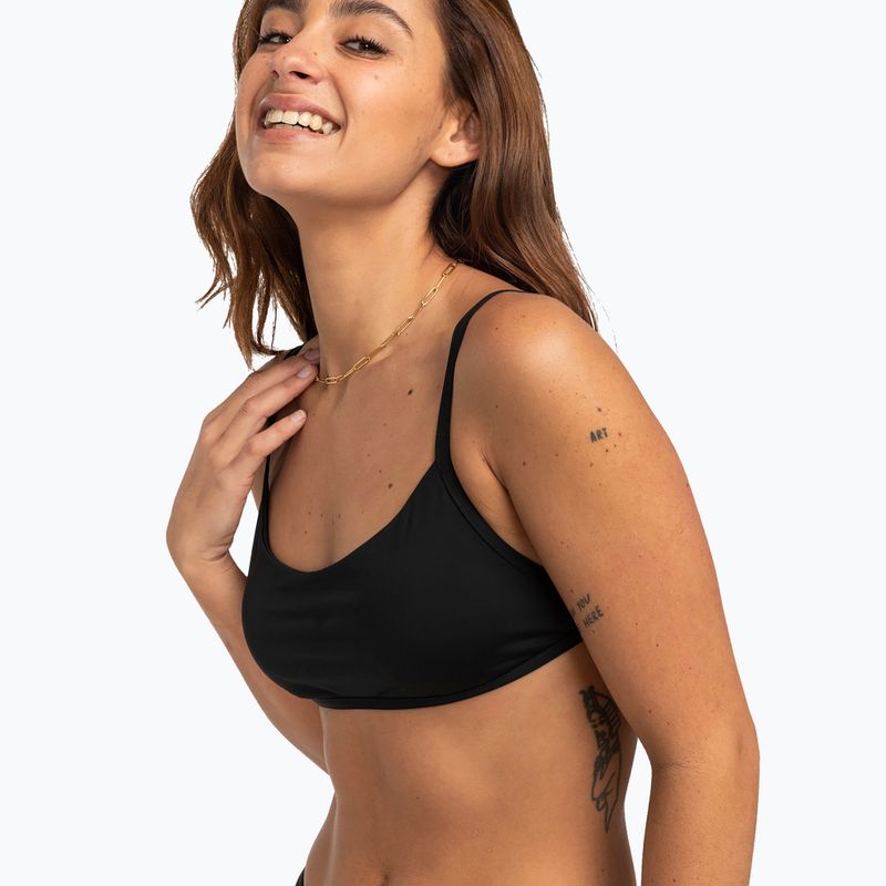 Góra od stroju kąpielowego Billabong Sol Searcher Bralette black pebble 3