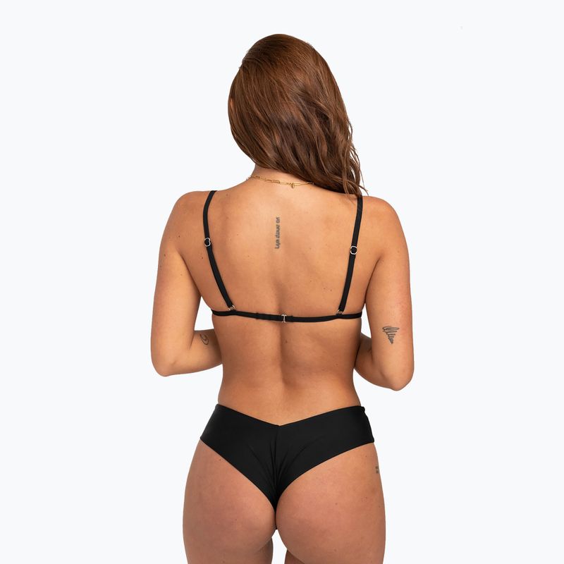 Góra od stroju kąpielowego Billabong Sol Searcher Bralette black pebble 5