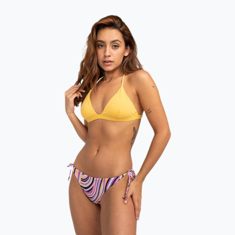 Góra od stroju kąpielowego Billabong Sol Searcher Cross Back golden peach 5