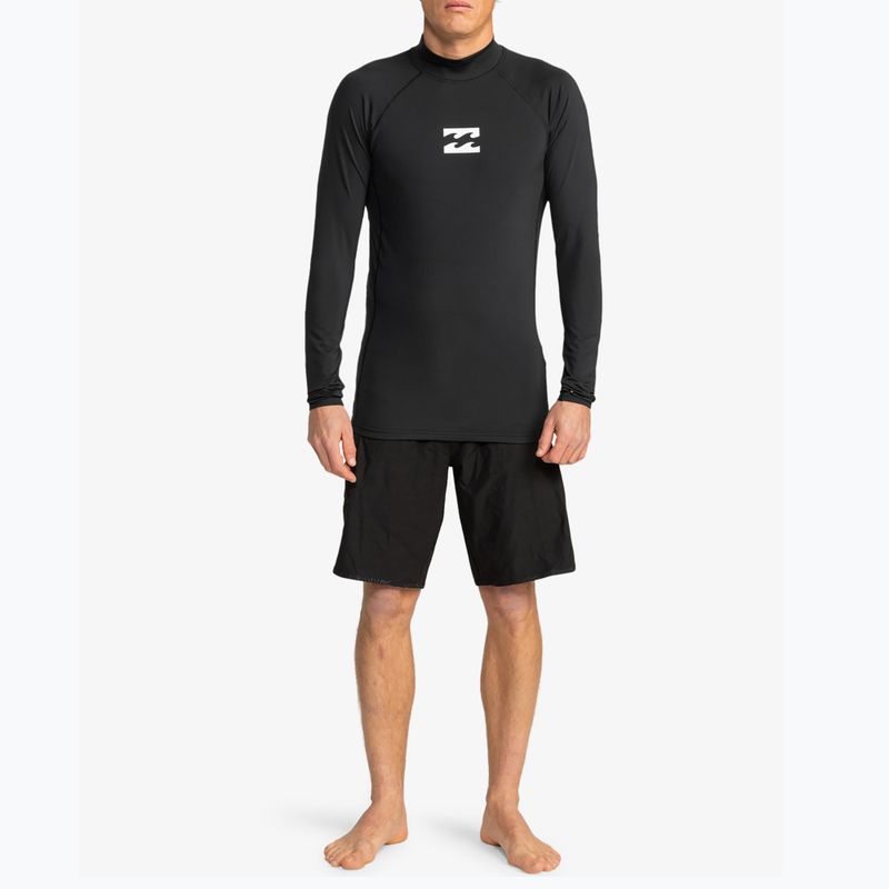 Longsleeve do pływania męski Billabong Waves All Day black 2