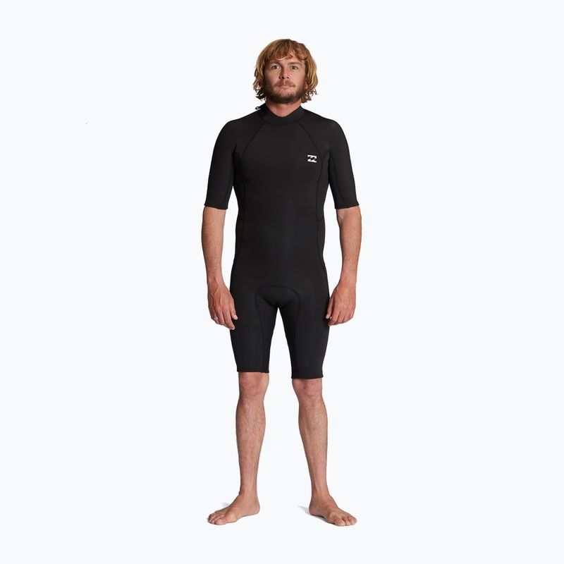 Pianka do pływania męska Billabong 2/2 mm Absolute Back Zip Spring black 6
