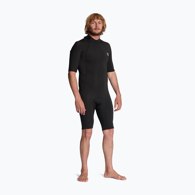 Pianka do pływania męska Billabong 2/2 mm Absolute Back Zip Spring black 9