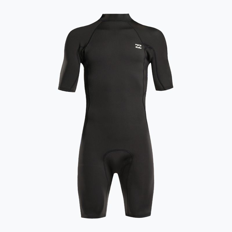 Pianka do pływania męska Billabong 2/2 mm Absolute Back Zip Spring black 2