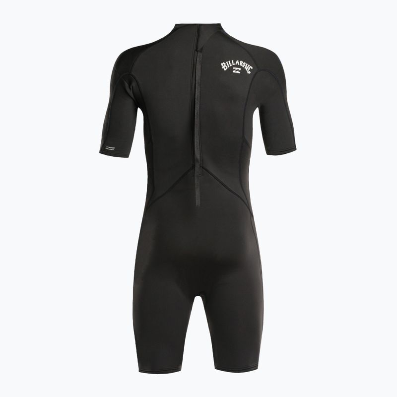 Pianka do pływania męska Billabong 2/2 mm Absolute Back Zip Spring black 3