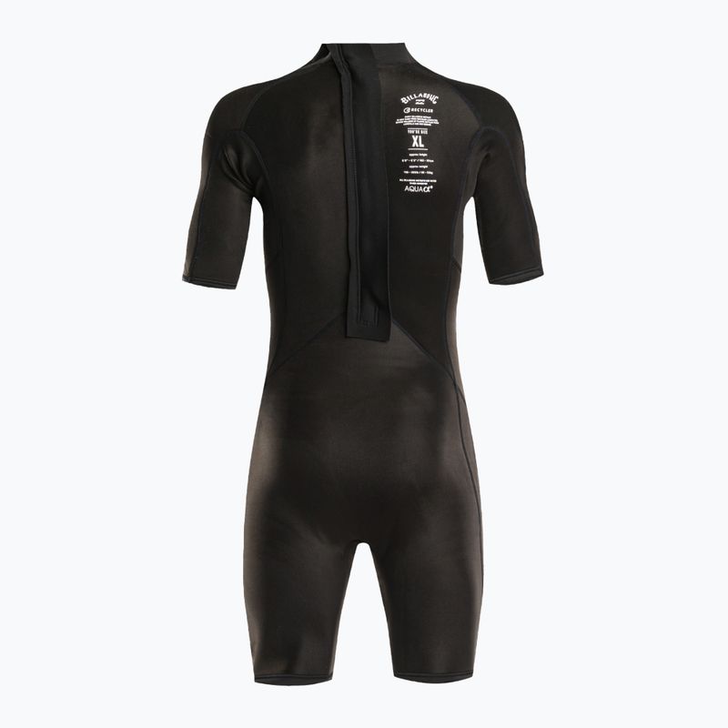 Pianka do pływania męska Billabong 2/2 mm Absolute Back Zip Spring black 5