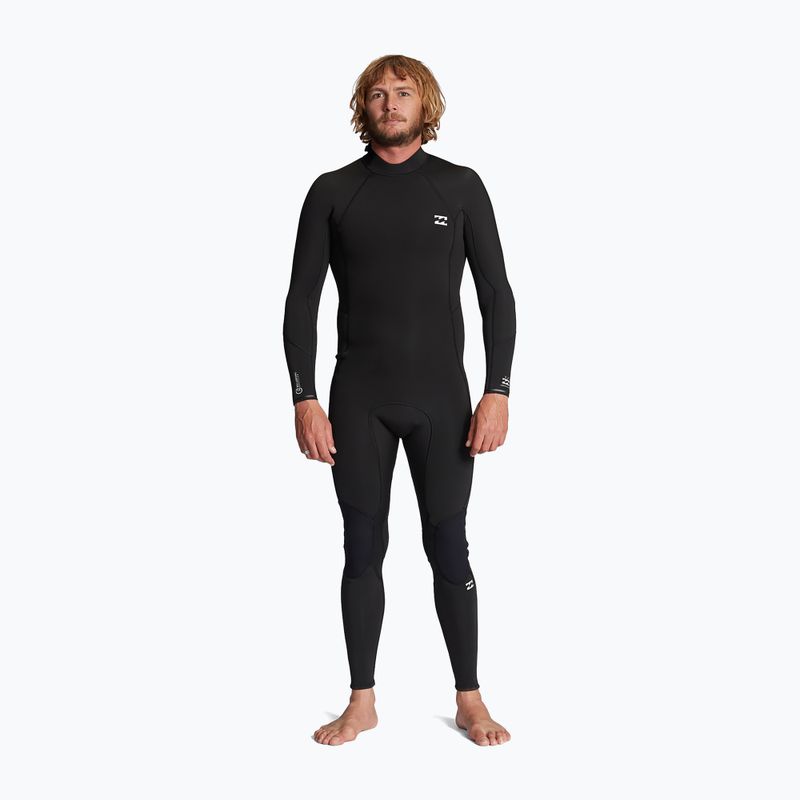 Pianka do pływania męska Billabong 3/2 mm Absolute Back Zip black