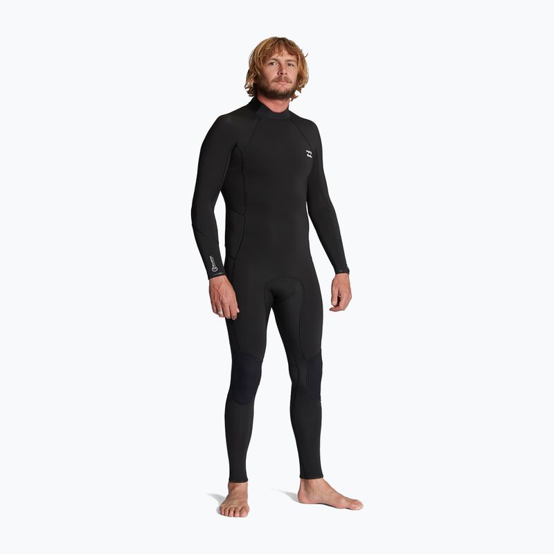 Pianka do pływania męska Billabong 3/2 mm Absolute Back Zip black 4