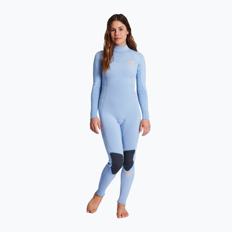 Pianka do pływania damska Billabong 4/3 mm Synergy Back Zip GBS good tides