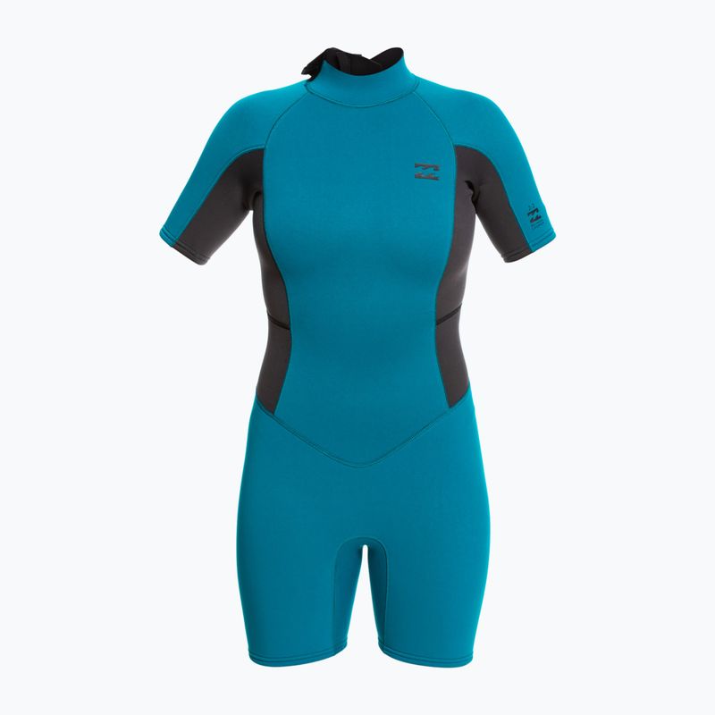 Pianka do pływania damska Billabong 2/2 mm Launch Back Zip Spring pacific 6