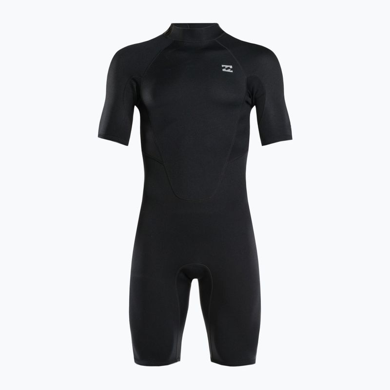 Pianka do pływania męska Billabong 2/2 mm Intruder Back Zip Spring black 2