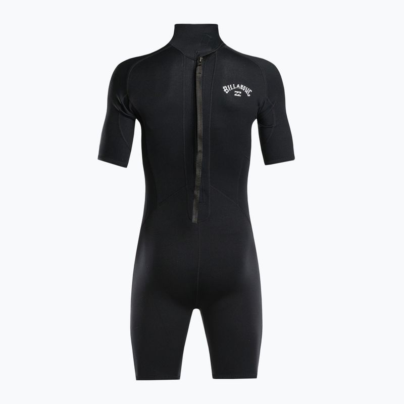 Pianka do pływania męska Billabong 2/2 mm Intruder Back Zip Spring black 3