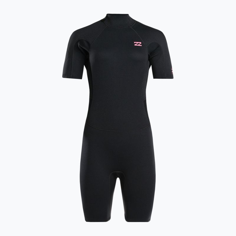 Pianka do pływania damska Billabong 2/2 mm Launch Back Zip Spring black 2
