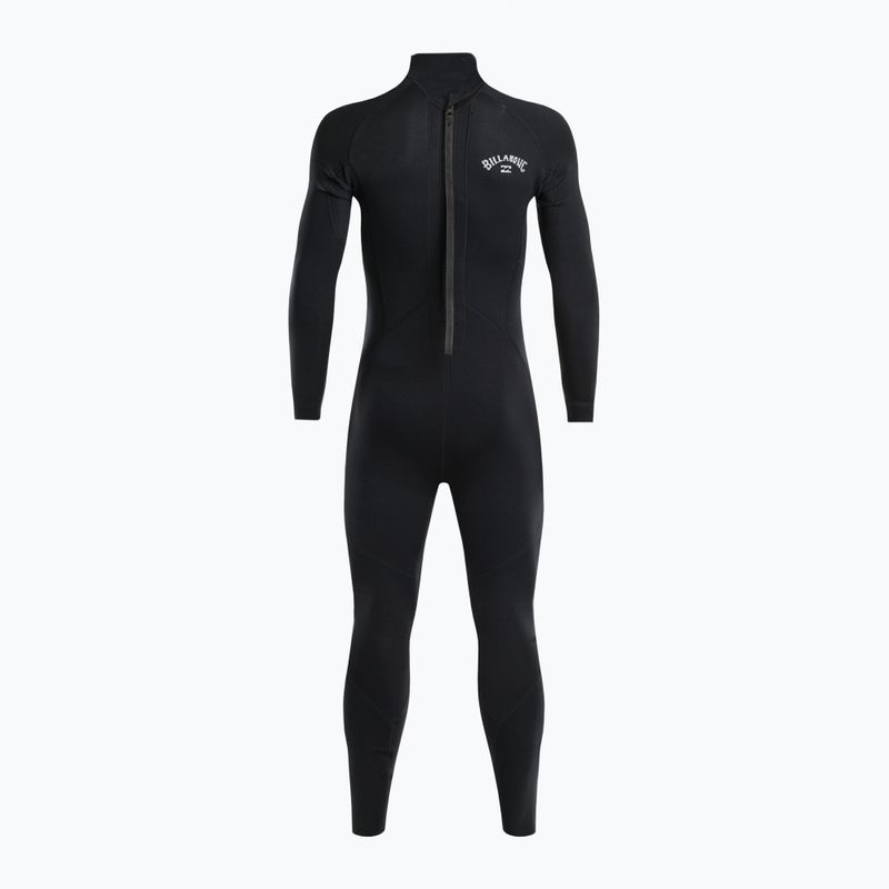 Pianka do pływania męska Billabong 3/2 mm Intruder Back Zip black 3