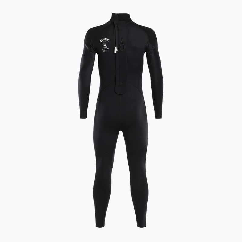 Pianka do pływania męska Billabong 3/2 mm Intruder Back Zip black 5