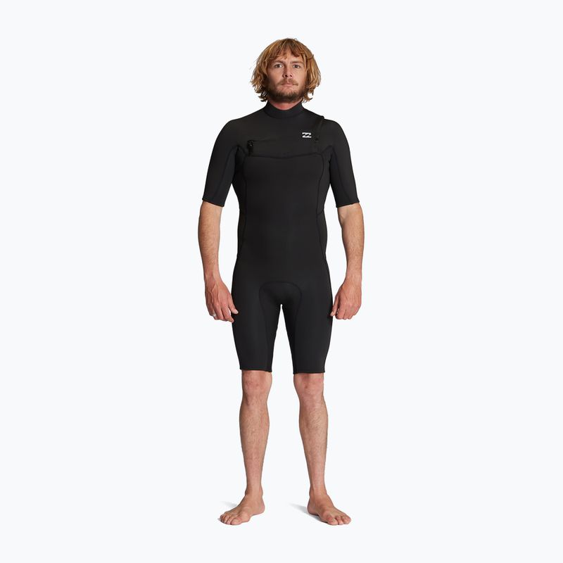 Pianka do pływania męska Billabong 2/2 mm Absolute Chest Zip Spring black 6