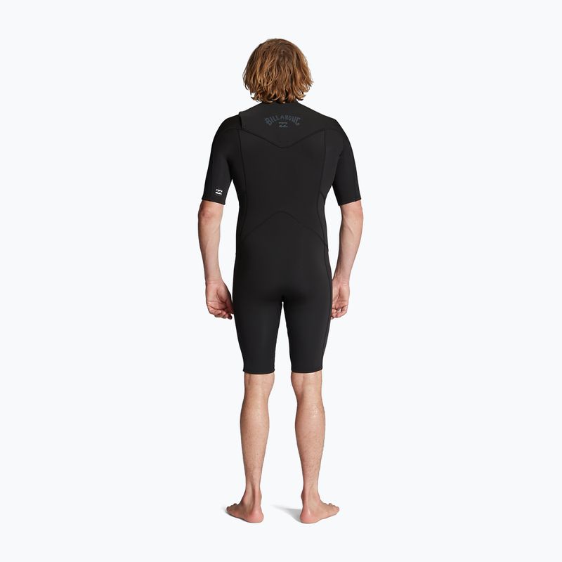 Pianka do pływania męska Billabong 2/2 mm Absolute Chest Zip Spring black 7
