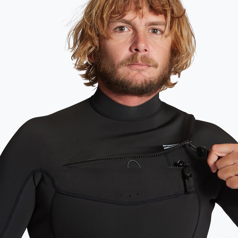 Pianka do pływania męska Billabong 2/2 mm Absolute Chest Zip Spring black 10