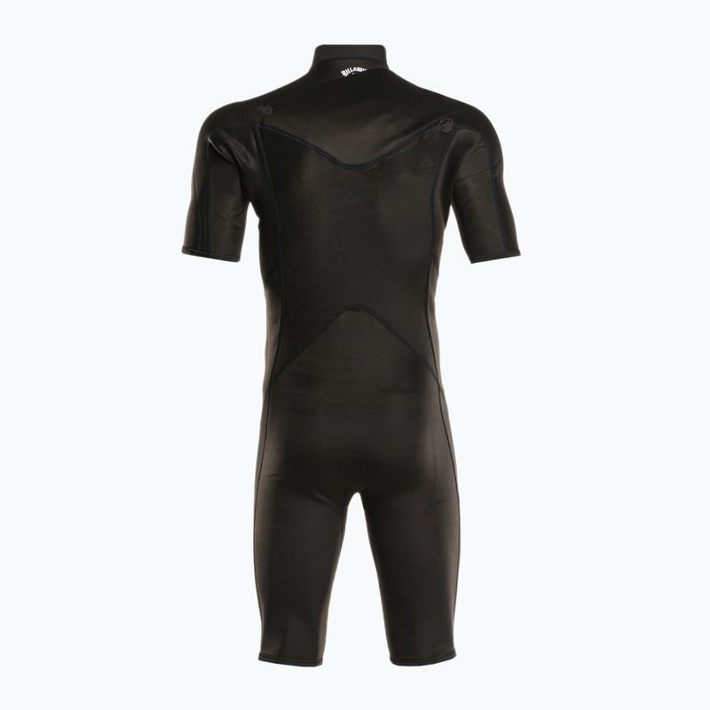 Pianka do pływania męska Billabong 2/2 mm Absolute Chest Zip Spring black 5