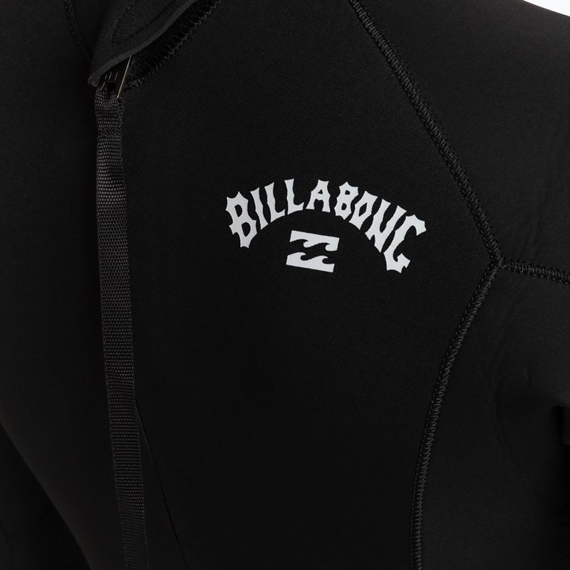 Pianka do pływania męska Billabong 4/3 mm Intruder Back Zip black 6