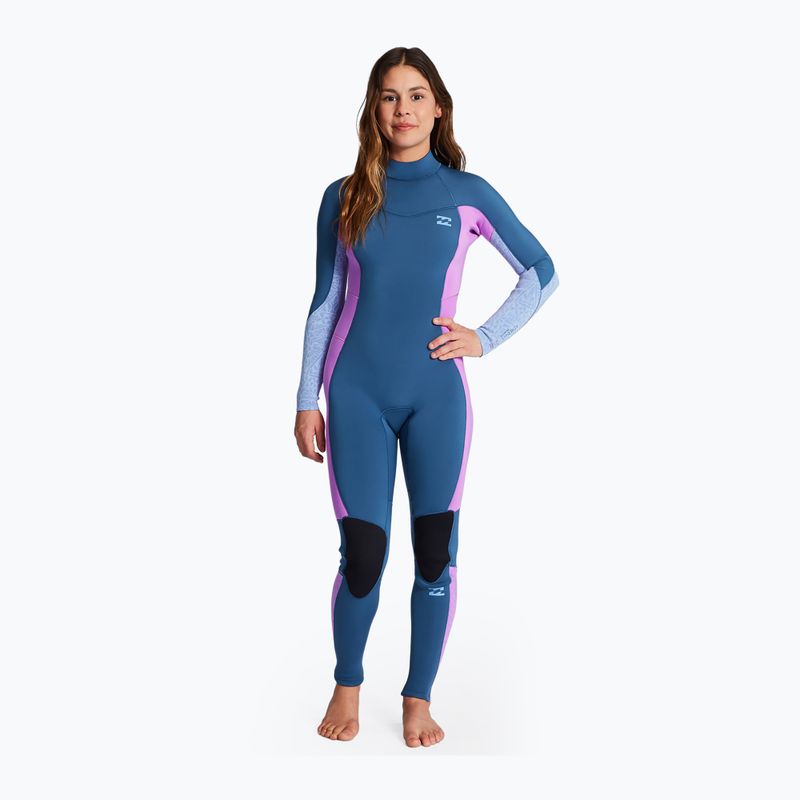 Pianka do pływania damska Billabong 5/4 Synergy BZ Full deep sea
