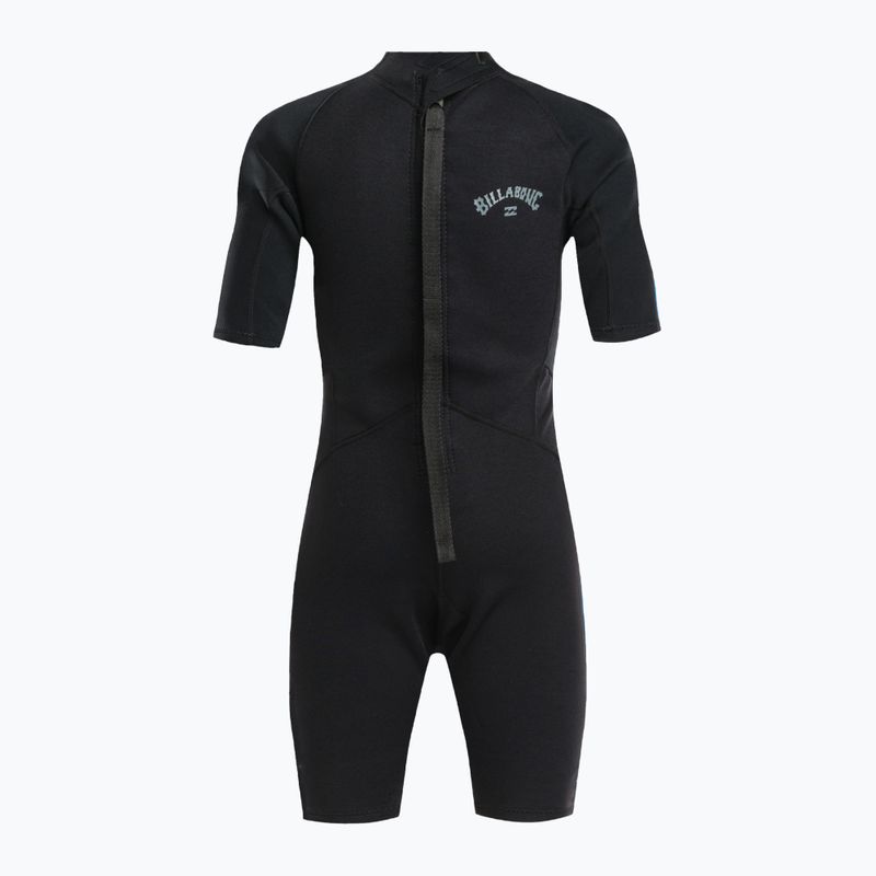 Pianka do pływania dziecięca Billabong 2/2 mm Intruder Back Zip Spring black 3