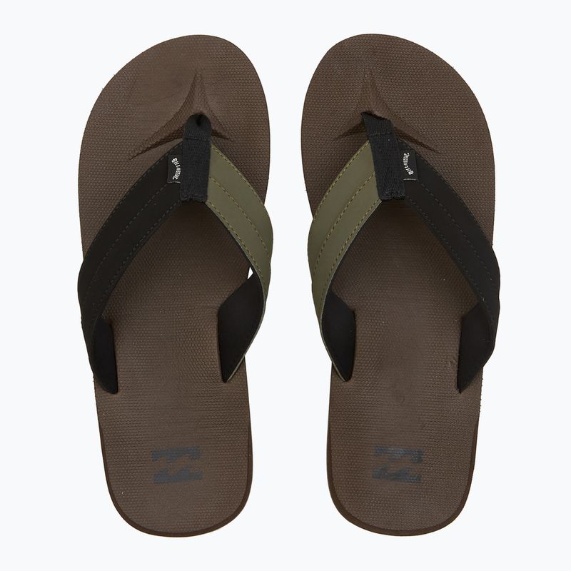Japonki męskie Billabong All Day Impact chocolate MFOT1BAD-BRN 10