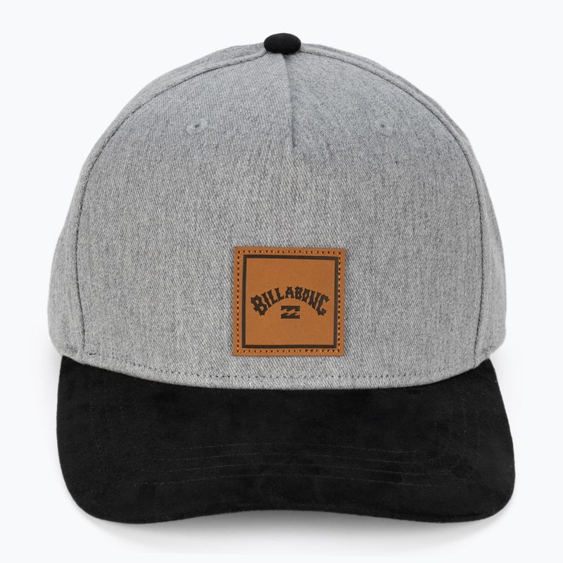 Czapka z daszkiem męska Billabong Stacked Snapback grey heather 4