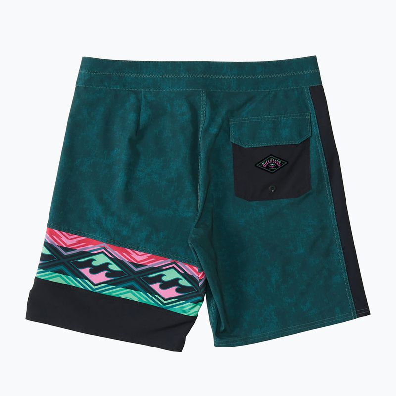 Szorty kąpielowe męskie Billabong Burleigh Pro forest 2
