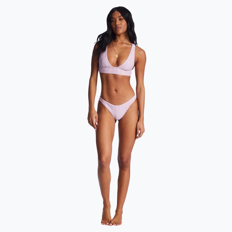 Góra od stroju kąpielowego Billabong Covered In Love Tanlines Remi lilac dream 5
