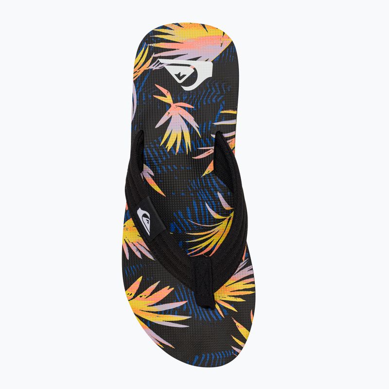 Japonki męskie Quiksilver Molokai Layback II black/blue/pink 6