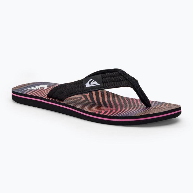 Japonki męskie Quiksilver Molokai Layback II black/orange/grey