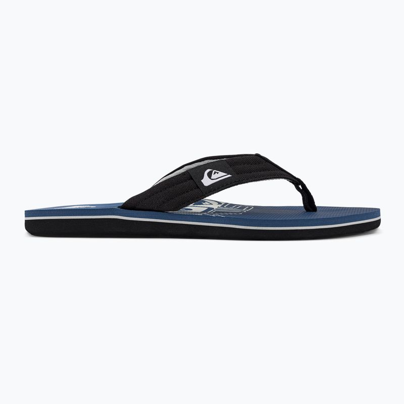 Japonki męskie Quiksilver Molokai Layback II blue/white/blue 2