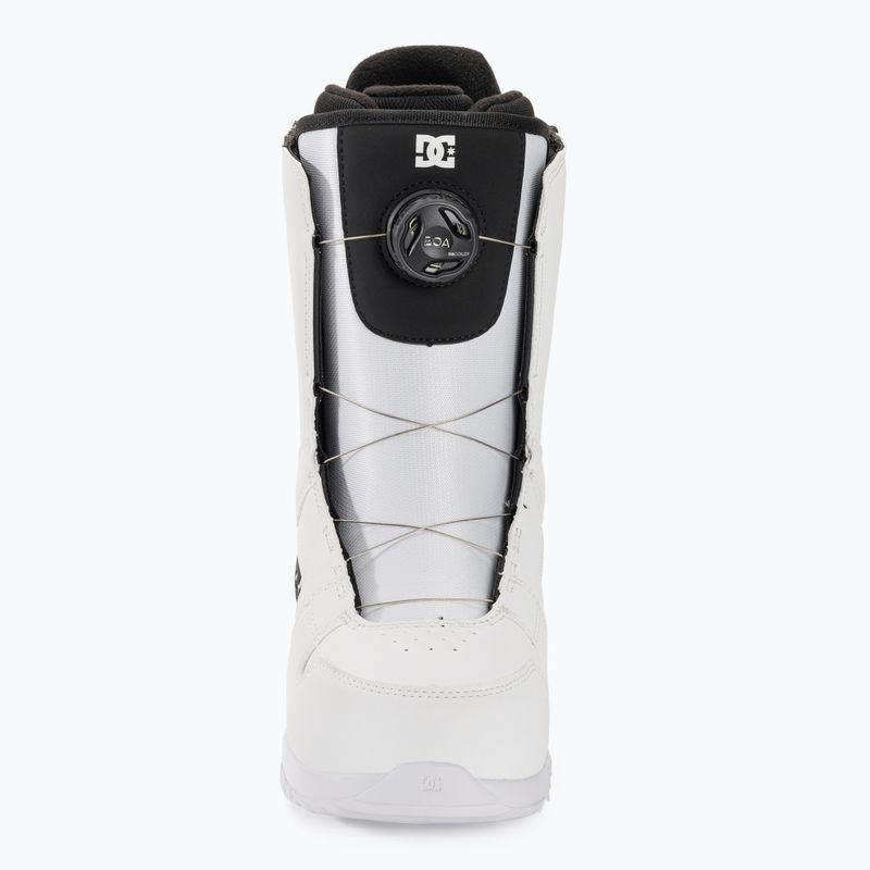 Buty snowboardowe damskie DC Phase Boa white/black print 3