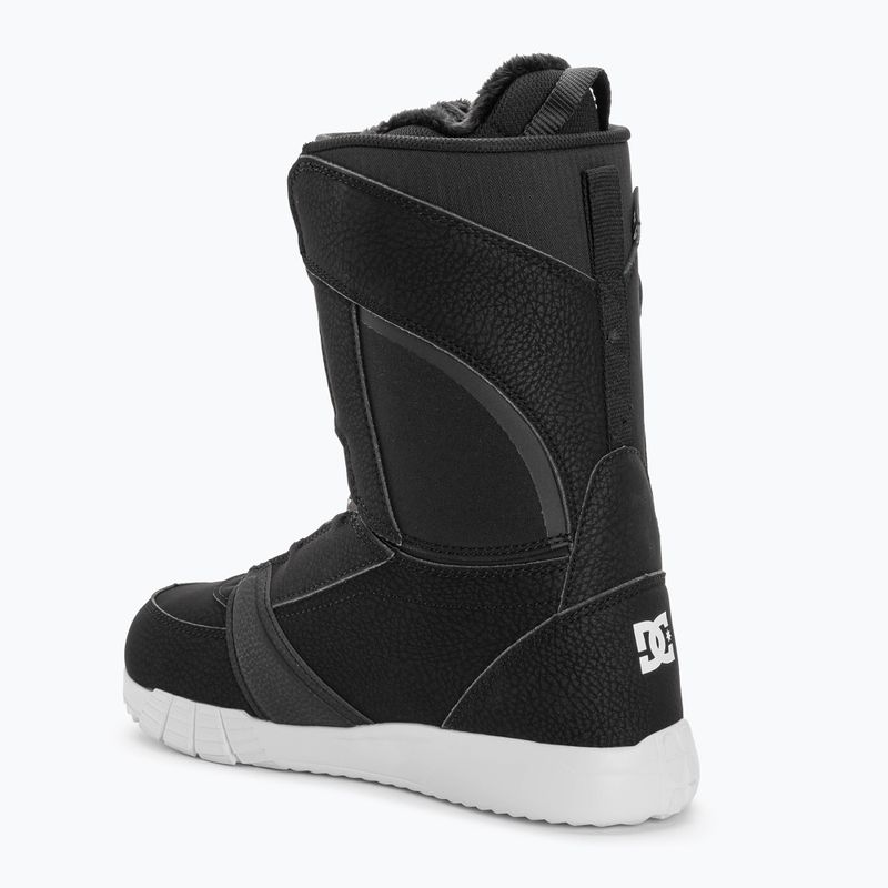Buty snowboardowe damskie DC Lotus W black/white 2