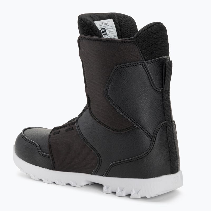 Buty snowboardowe dziecięce DC Youth Scout Jr black/white 2