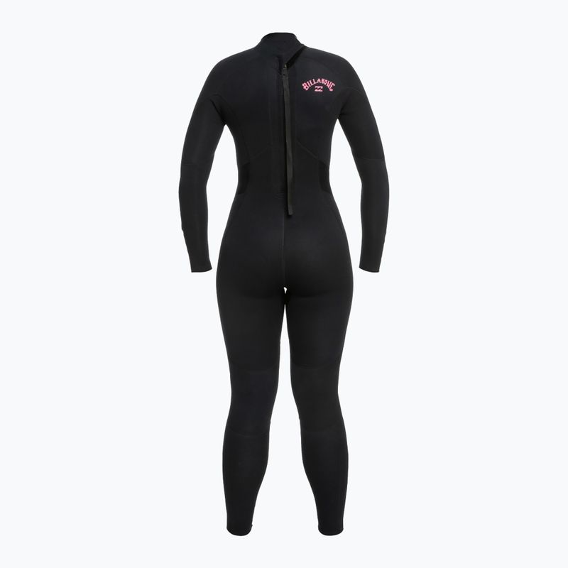 Pianka do pływania damska Billabong 5/4 mm Launch Back Zip GBS black 2
