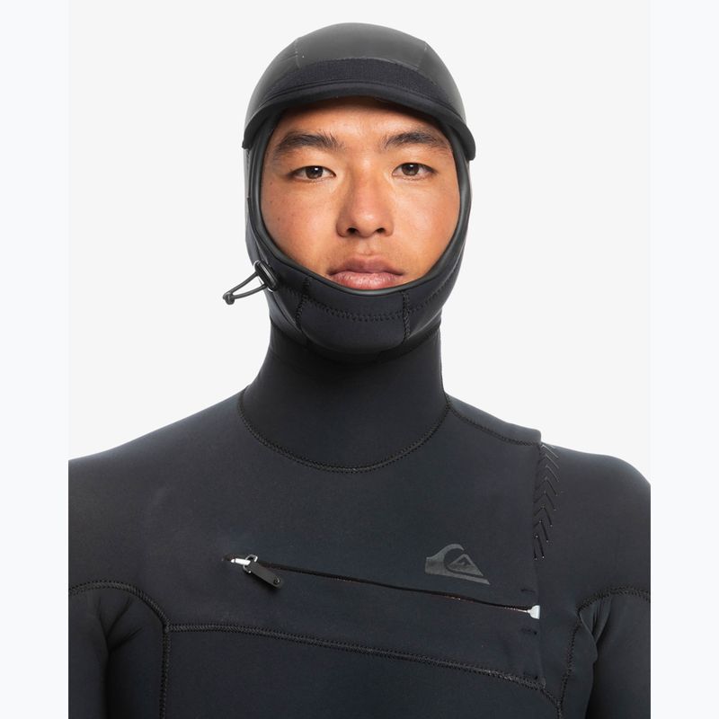Pianka do pływania męska Quiksilver Highline 5/4/3 mm Chest Zip Hooded black 4