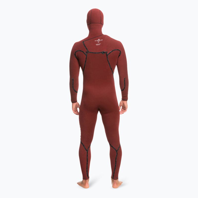 Pianka do pływania męska Quiksilver Highline 5/4/3 mm Chest Zip Hooded black 7