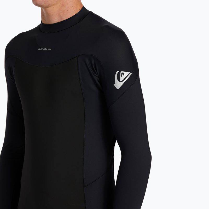Docieplacz neoprenowy Quiksilver Sessions 1 mm Neoshirt black/grey/orange 5
